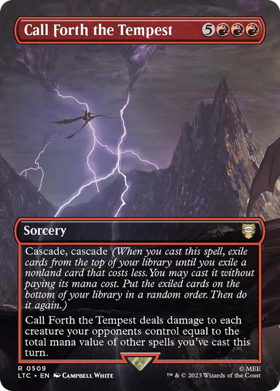 Call Forth the Tempest (Borderless) (509) [The Lord of the Rings: Tales of Middle-earth]