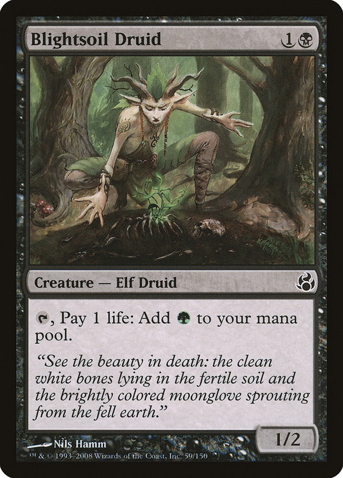 Blightsoil Druid (59) [Morningtide]