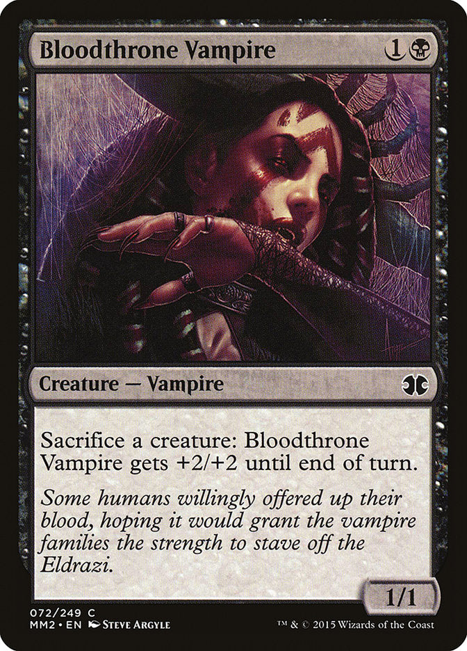 Bloodthrone Vampire (72) [Modern Masters 2015]