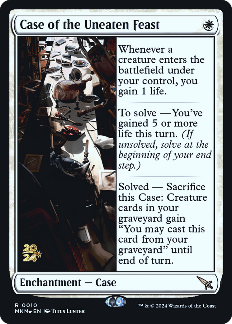 Case of the Uneaten Feast (10) [Prerelease Cards]