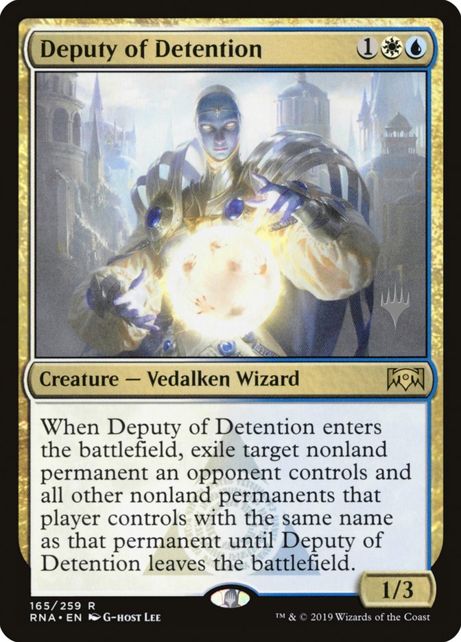 Deputy of Detention (165) [Throne of Eldraine]
