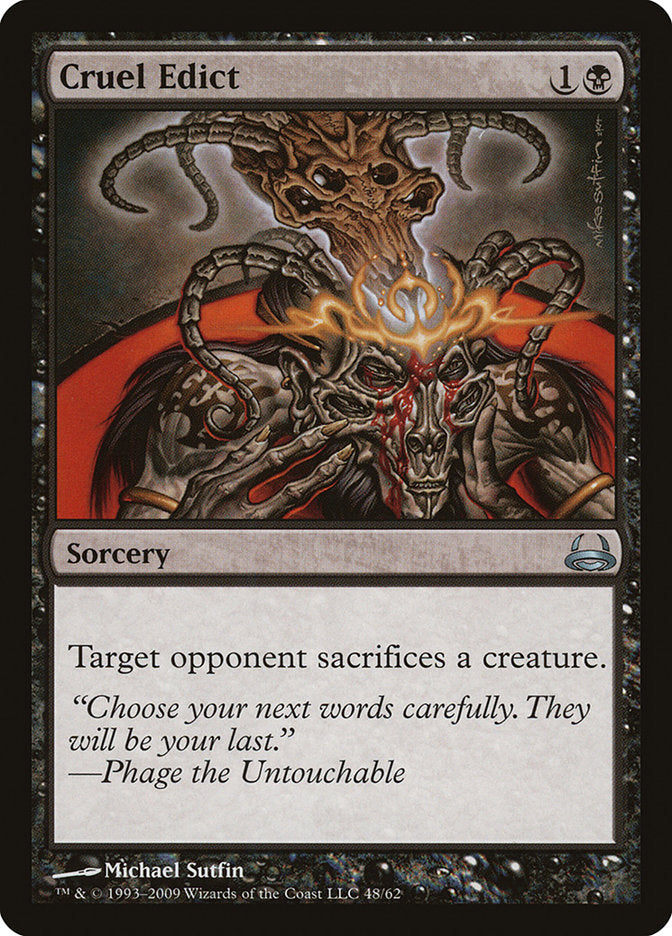 Cruel Edict (48) [Divine vs. Demonic]