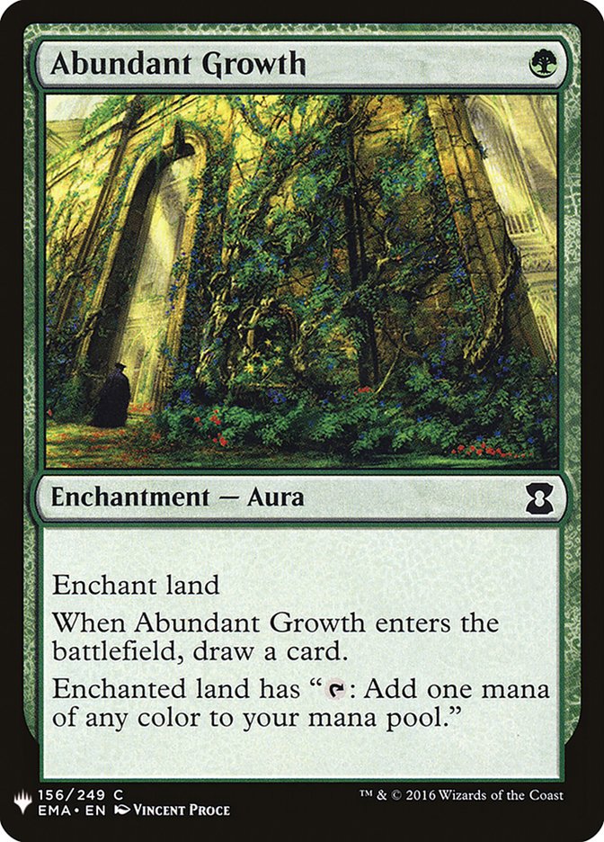 Abundant Growth (156) [The List Reprints]