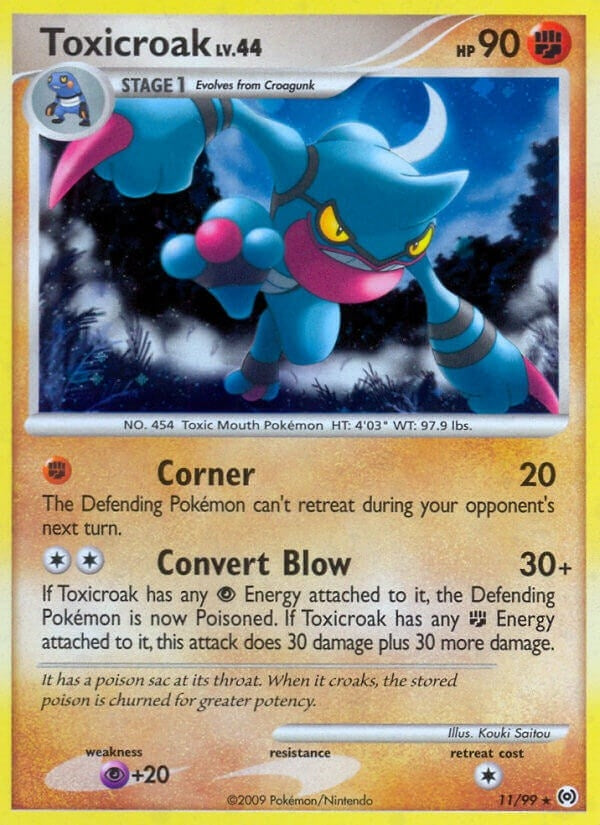 Image for Toxicroak (11/99) [Arceus] - Pokemon