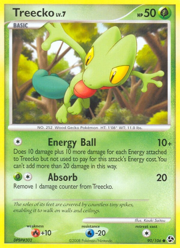 Image for Treecko (90/106) [Great Encounters] - Pokemon