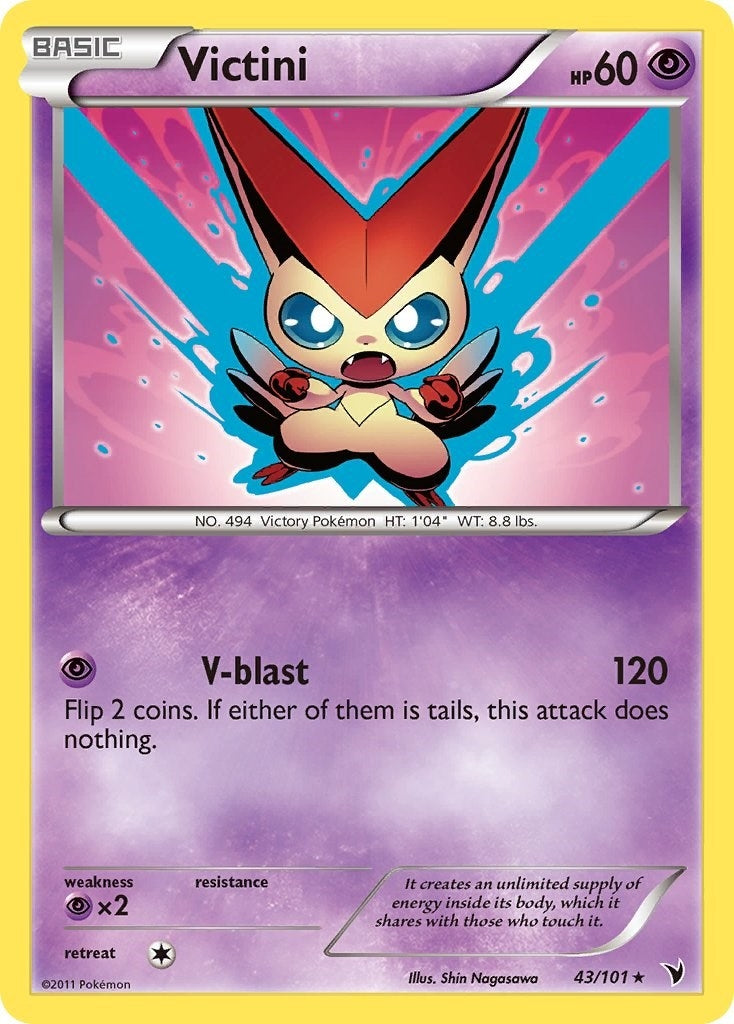 Image for Victini (43) (43/101) [Noble Victories] - Pokemon