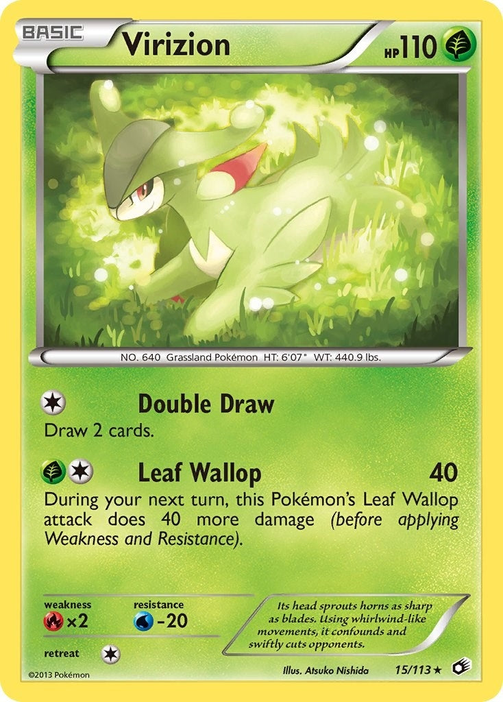 Image for Virizion (15/113) [Legendary Treasures] - Pokemon