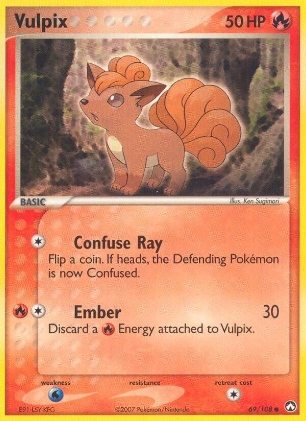 Image for Vulpix (69/108) [Power Keepers] - Pokemon