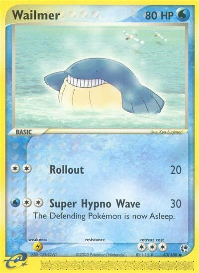 Image for Wailmer (83/100) [Sandstorm] - Pokemon