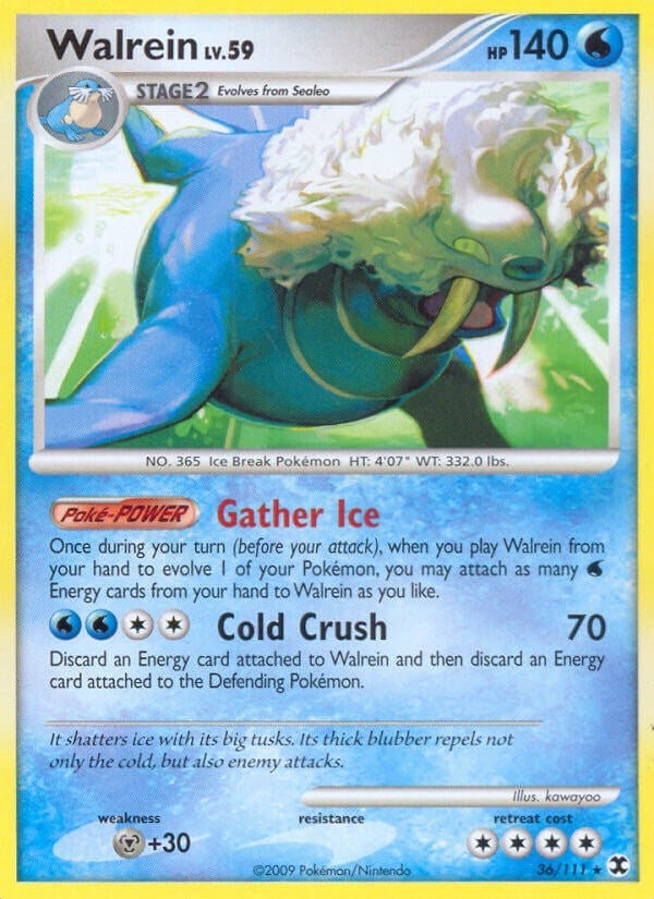 Image for Walrein (36/111) [Rising Rivals] - Pokemon