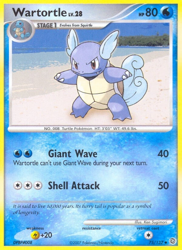 Image for Wartortle (75/132) [Secret Wonders] - Pokemon