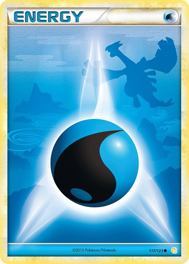 Image for Water Energy (117/123) [HeartGold SoulSilver] - Pokemon