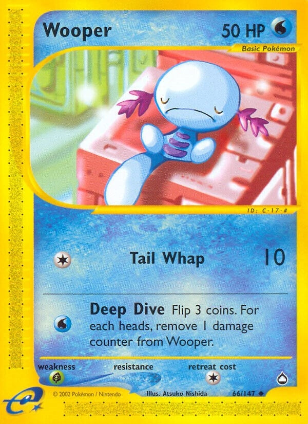Image for Wooper (66) (066/147) [Aquapolis] - Pokemon