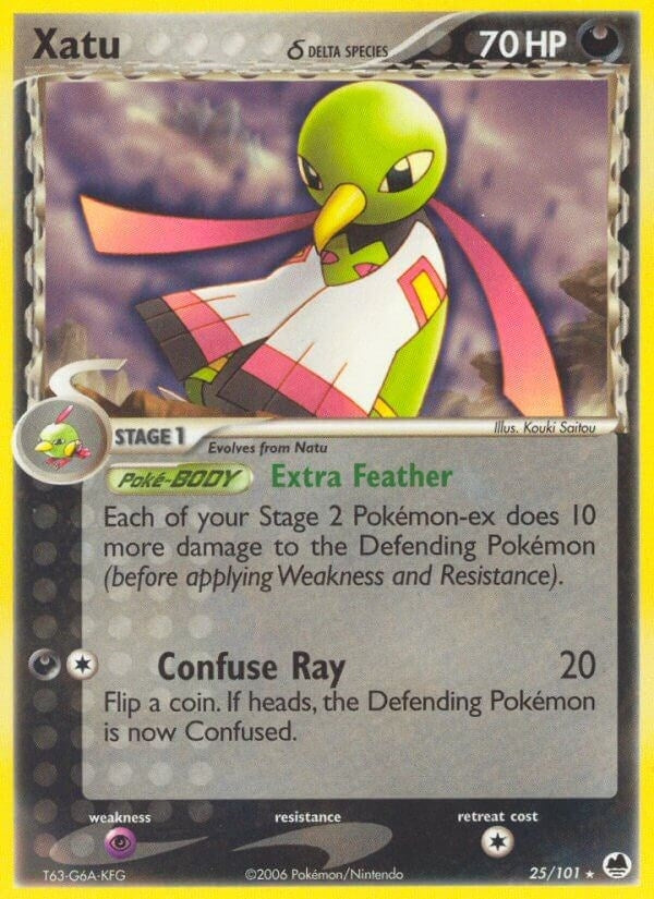 Image for Xatu (Delta Species) (25/101) [Dragon Frontiers] - Pokemon