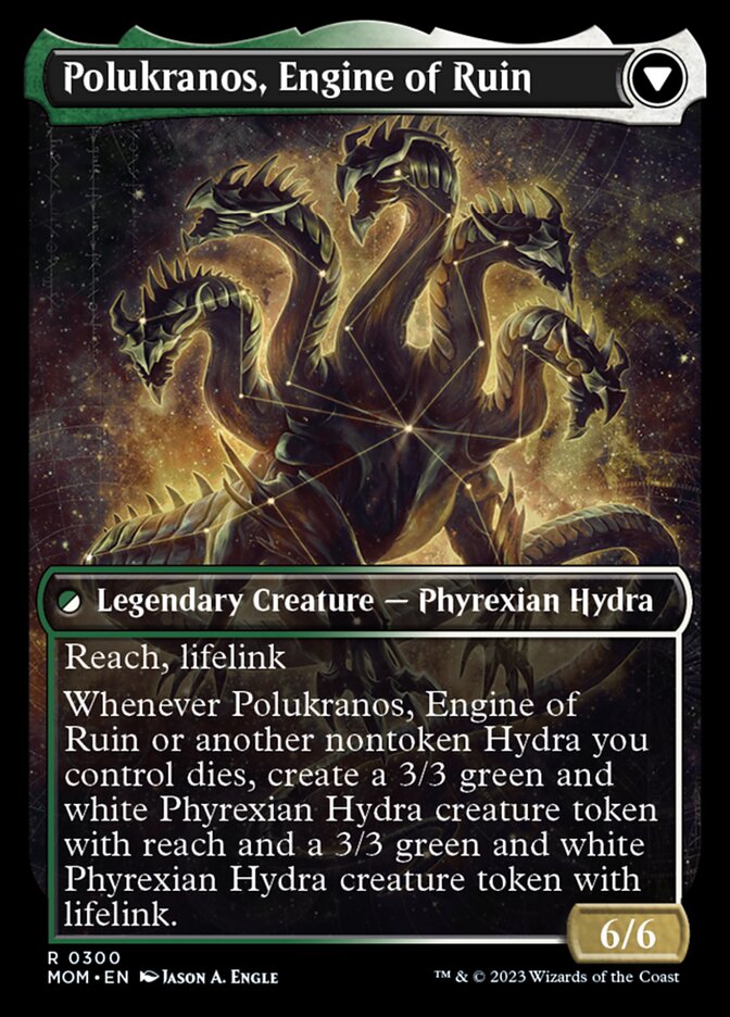 Polukranos Reborn // Polukranos, Engine of Ruin (Multiverse Legends) [March of the Machine]