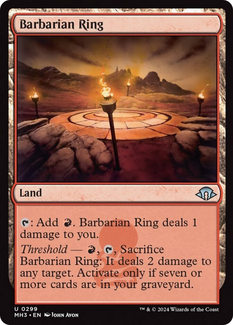 Barbarian Ring (299) [Modern Horizons 3]
