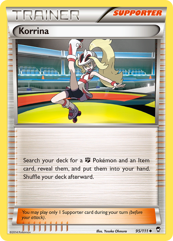 Korrina (95/111) (XY - Furious Fists)