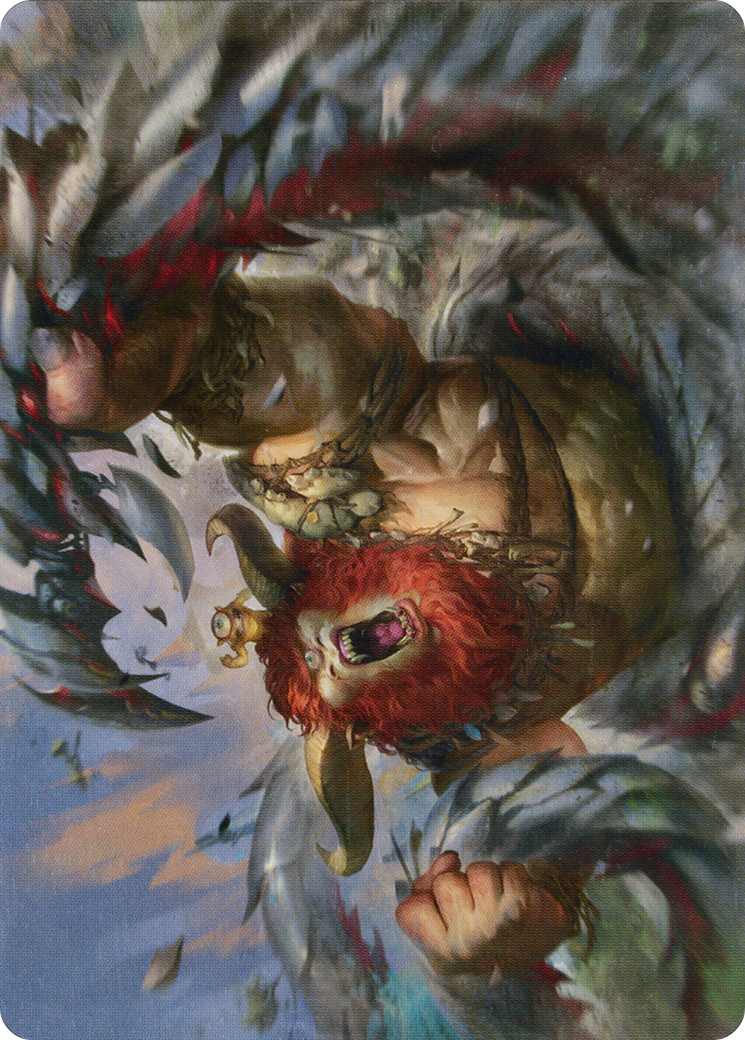 Borborygmos and Fblthp Art Card (42/81) (42) [March of the Machine]