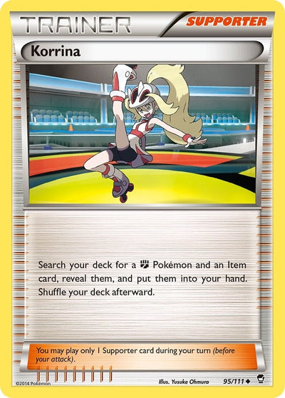Korrina (95/111) (XY - Furious Fists)