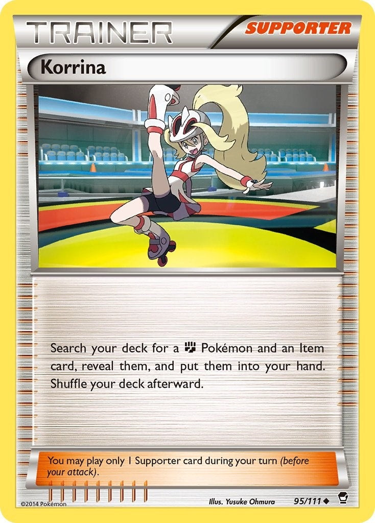 Korrina (95/111) (XY - Furious Fists)