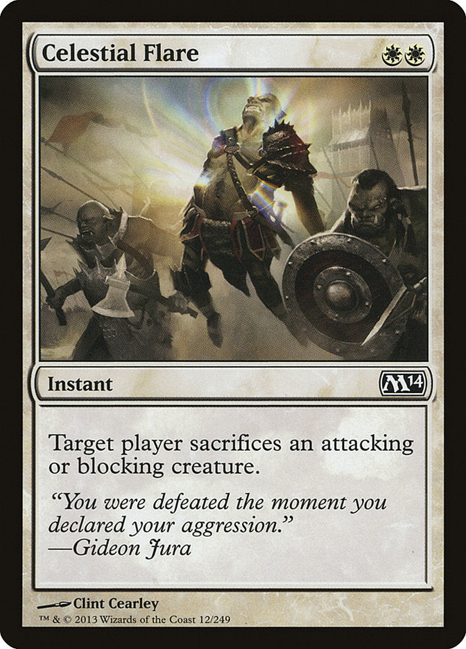 Celestial Flare (12) [Magic 2014 (M14)]