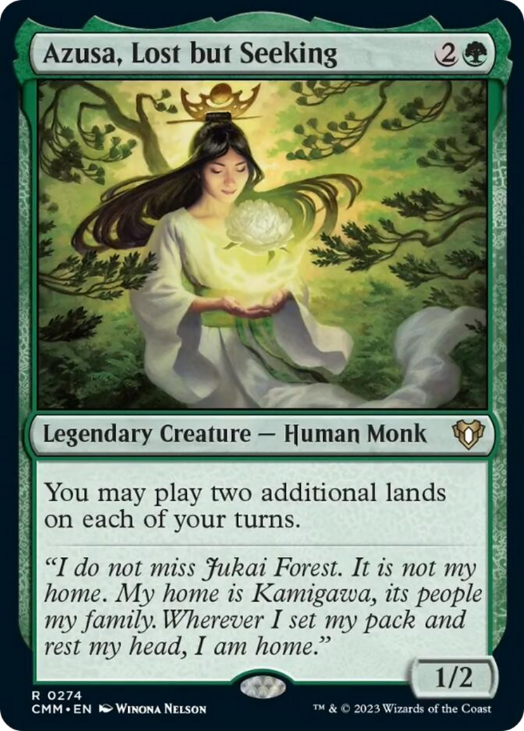 Azusa, Lost but Seeking (274) [Commander Masters]