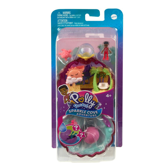 Polly Pocket Sparkle Cove Adventure Beach Compact Playset