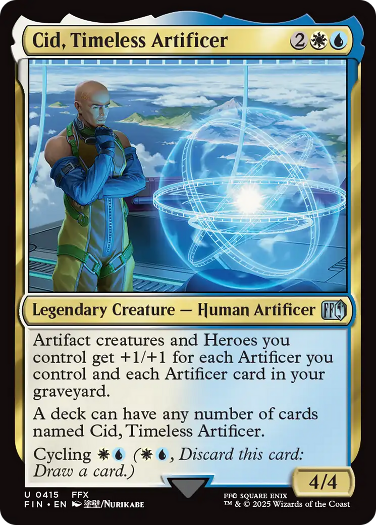 Cid, Timeless Artificer (0415) (415) [FINAL FANTASY]