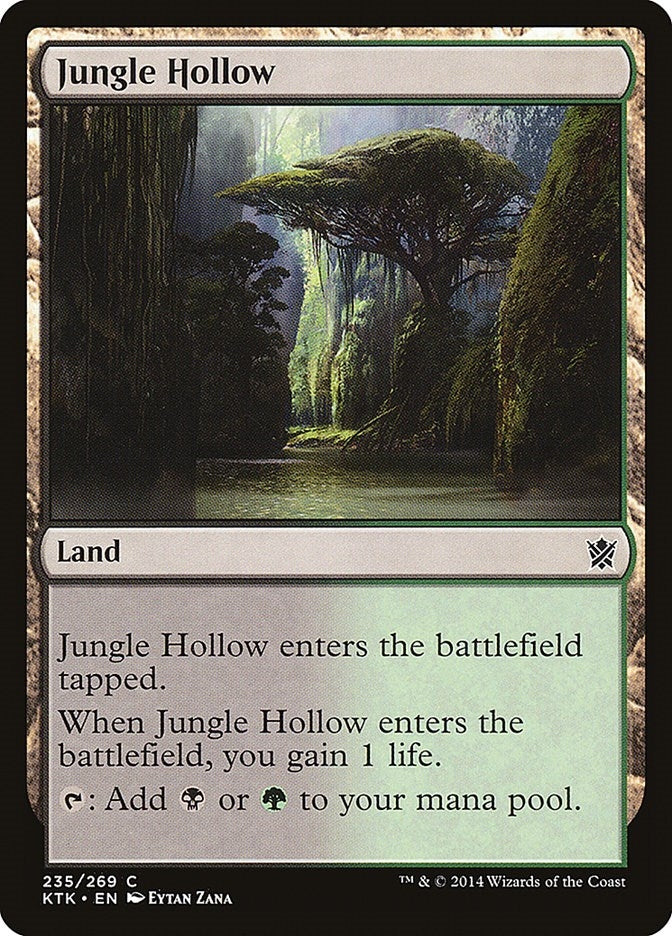 Jungle Hollow (235) [Khans of Tarkir]