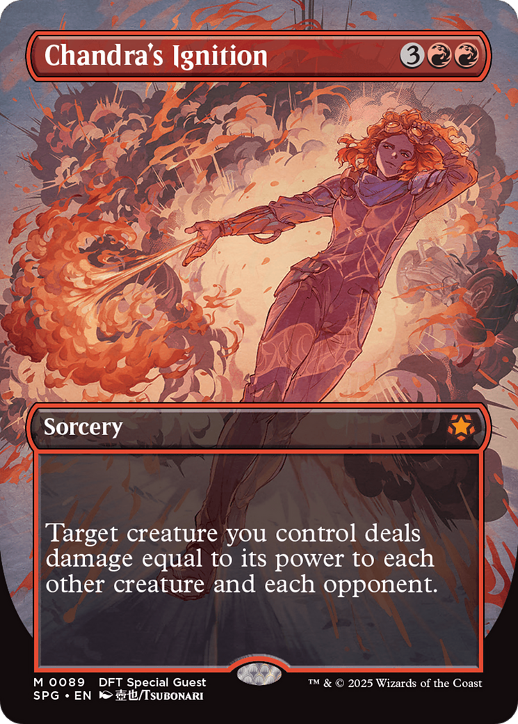 Chandra's Ignition (Borderless) (89) [Special Guests]
