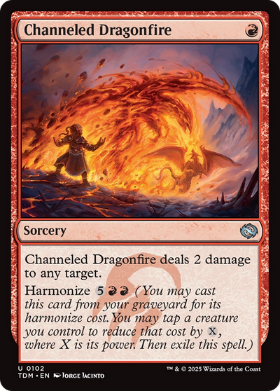 Channeled Dragonfire (102) (Tarkir: Dragonstorm)