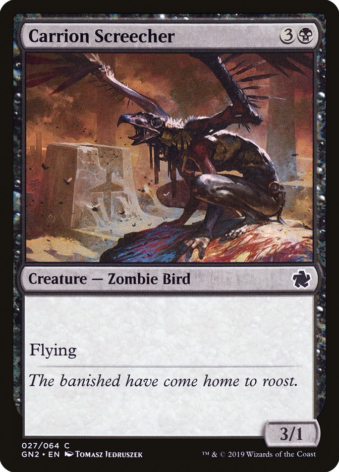 Carrion Screecher (27) [Magic Game Night 2019]