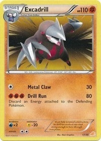 Image for Excadrill (#17 Non-Holo) (17/30) [BW Trainer Kit: Excadrill & Zoroark] - Pokemon