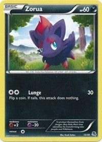 Image for Zorua (#23) (23/30) [BW Trainer Kit: Excadrill & Zoroark] - Pokemon
