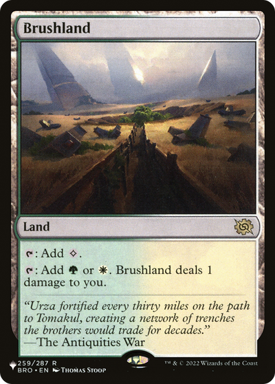 Brushland (BRO) (259/012) [The List Reprints]