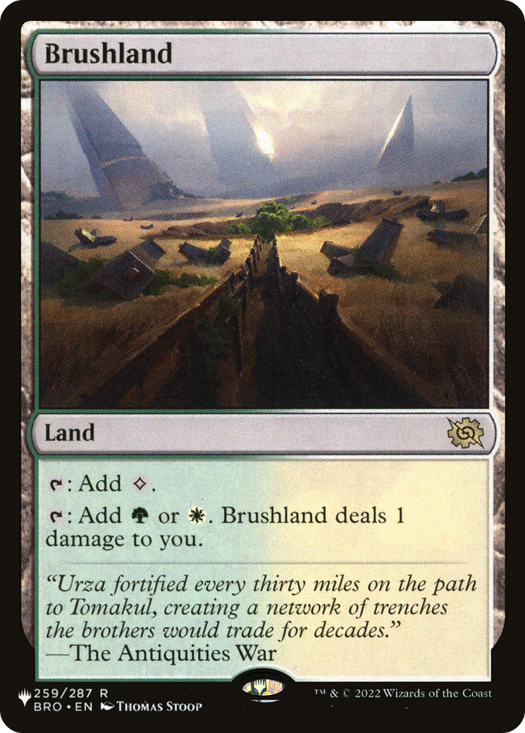 Brushland (BRO) (259/012) [The List Reprints]
