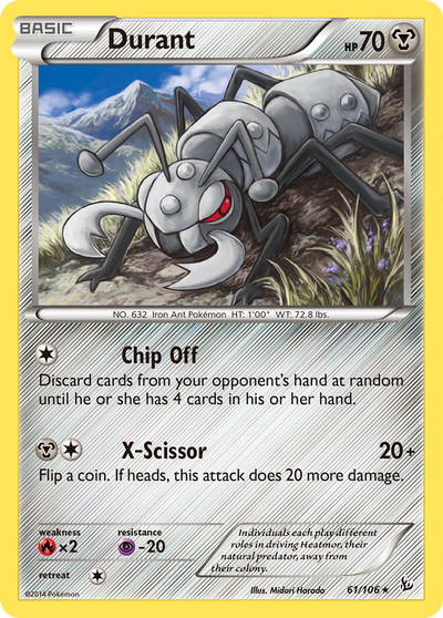 Durant (61/106) (XY - Flashfire)