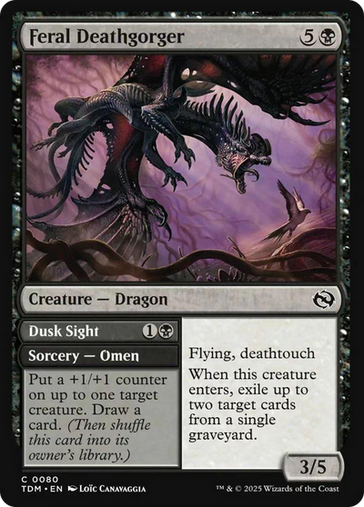Feral Deathgorger (80) (Tarkir: Dragonstorm)