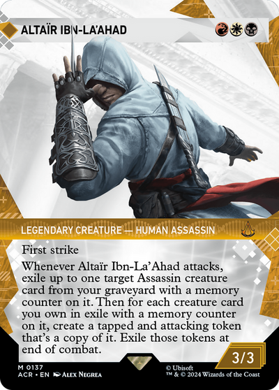 Altair Ibn-La'Ahad (Showcase) (137) (Universes Beyond: Assassin's Creed)