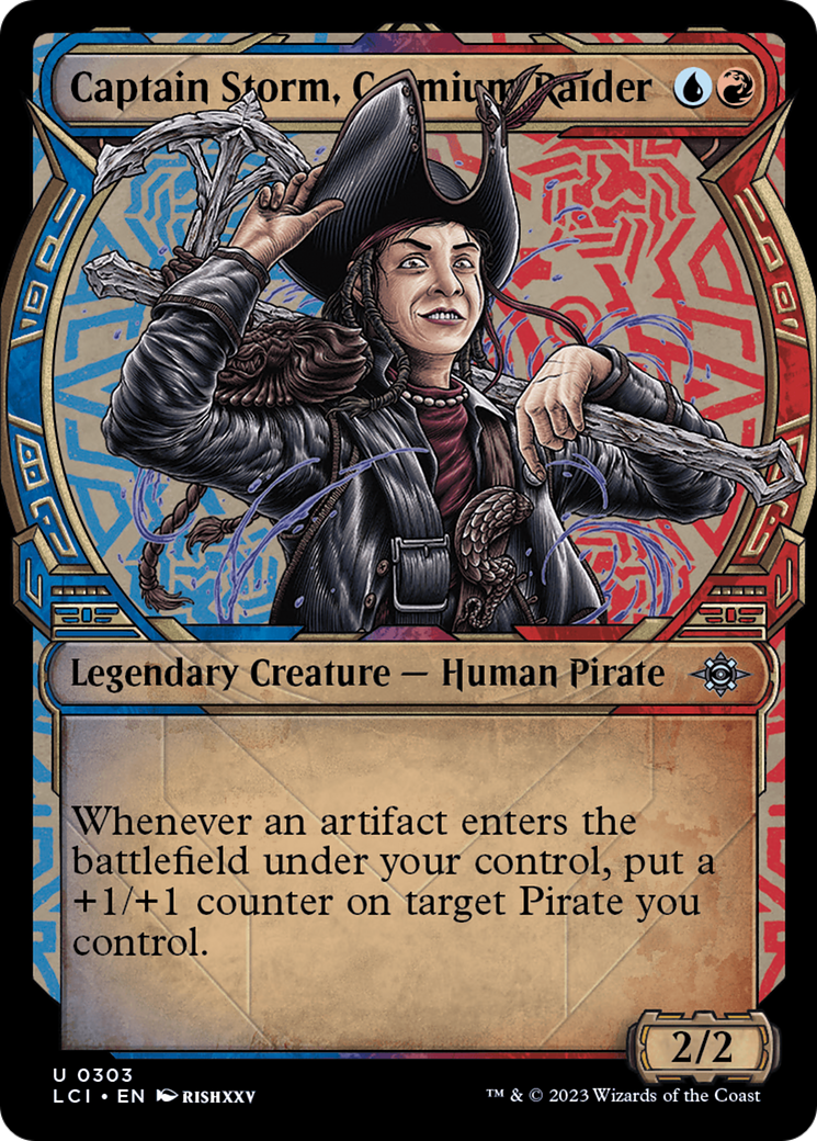 Captain Storm, Cosmium Raider (Showcase) (303) [The Lost Caverns of Ixalan]