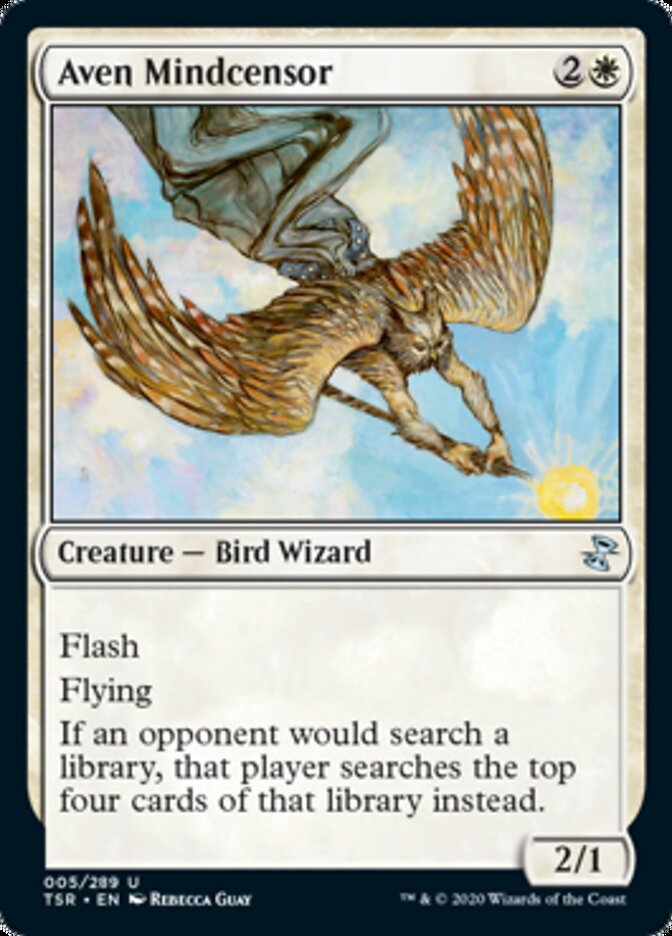 Aven Mindcensor (5) [Time Spiral: Remastered]