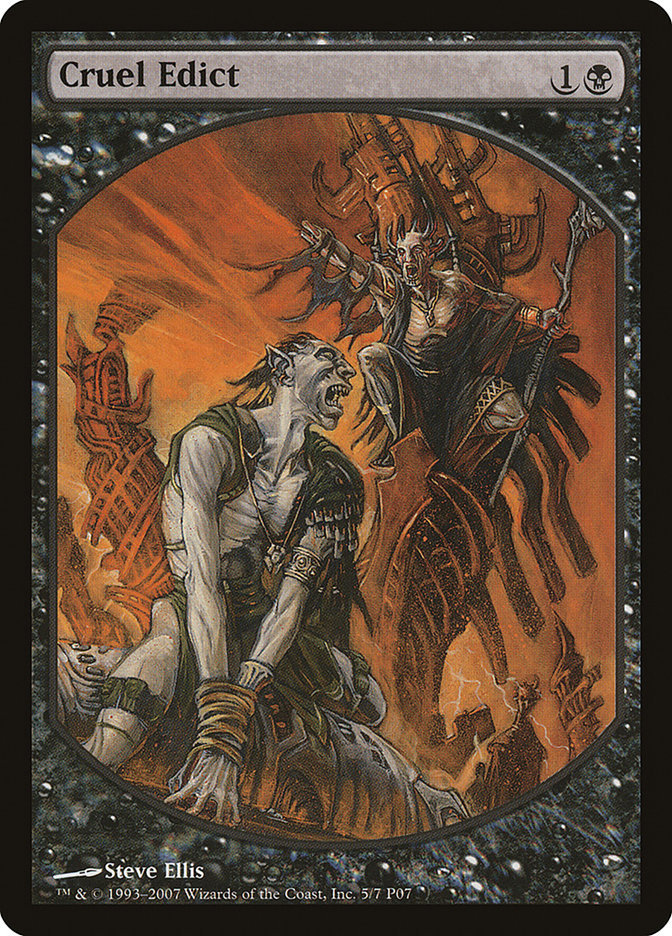 Cruel Edict (5) [Magic Player Rewards]