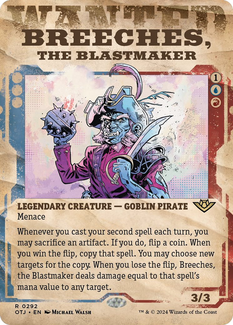Breeches, the Blastmaker (Showcase) (292) [Outlaws of Thunder Junction]