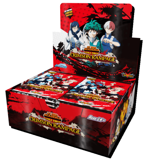 My Hero Academia: Crimson Rampage - Booster Box (1st Edition)