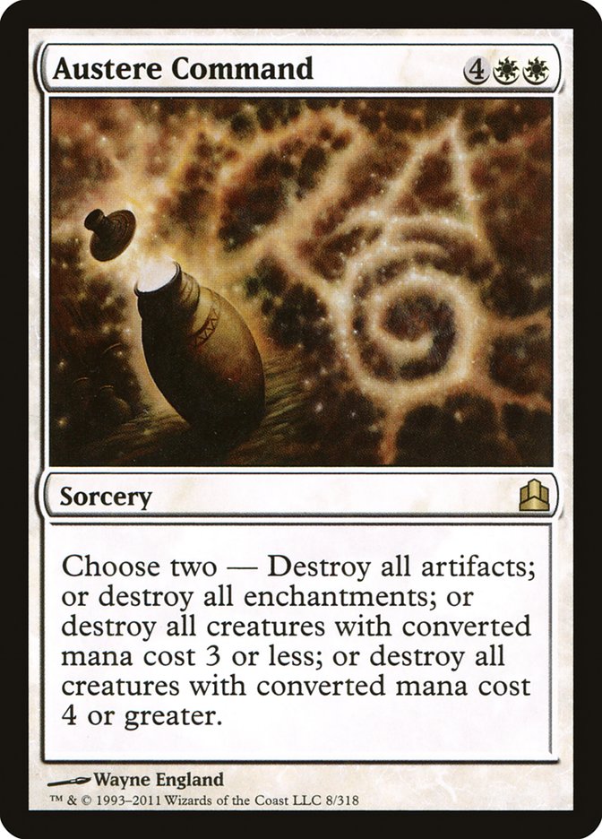 Austere Command (8) [Commander]