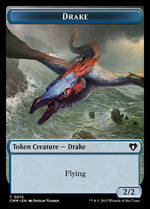 City's Blessing // Drake Double-Sided Token (49 // 12) [Commander Masters]