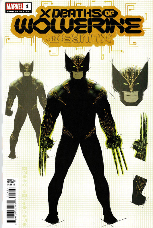 X Deaths Of Wolverine #1 (Of 5) Kubert Omega Wolverine Spoil