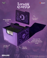 Magic: The Gathering: Lorwyn Eclipsed - Eventide Black - DOMARU Deck Box