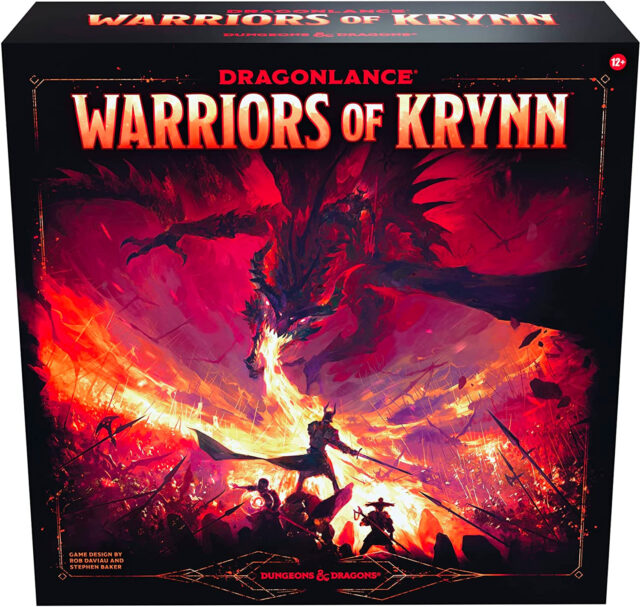 Dungeons & Dragons: Dragonlance Warriors Of Krynn Board Game