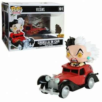 Disney Villains #61 - Cruella in Car Pop! Vinyl Figure [Hot Topic Exclusive]